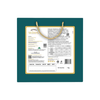 Nutraj: Wishes Regal Tradition   1000gm Diwali Gift Box