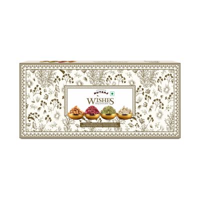 Nutraj: Wishes Blooming Gold   400gm Diwali Gift Box