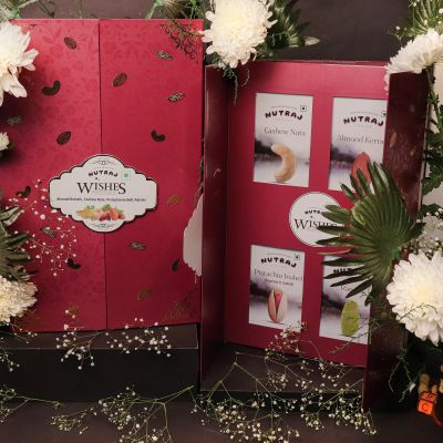 Nutraj: Wishes Royal Majesty    800gm Diwali Gift Box