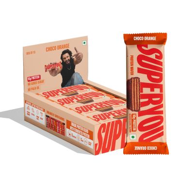 SuperYou: Choco Orange Protein Wafer Bars  Pack of 10