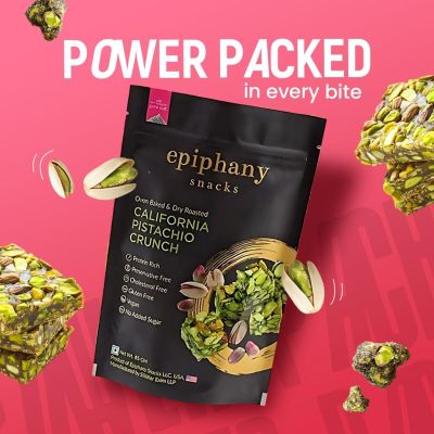 Epiphany: California Pistachio Crunch   77gm