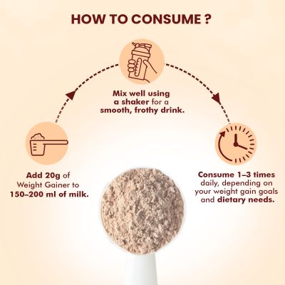 Dr. Morepen: Weight Gainer for Weight Gain, Chocolate Flavour - 500gm