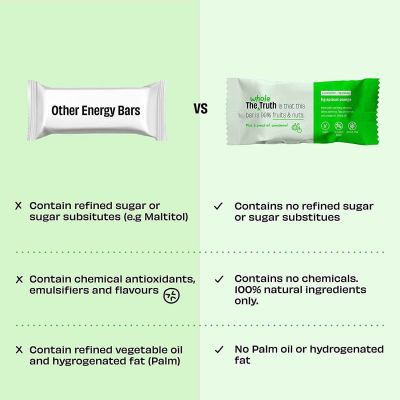 The Whole Truth: Energy Bars - Fig Apricot and Orange - Pack of 6 (6 x 40g)