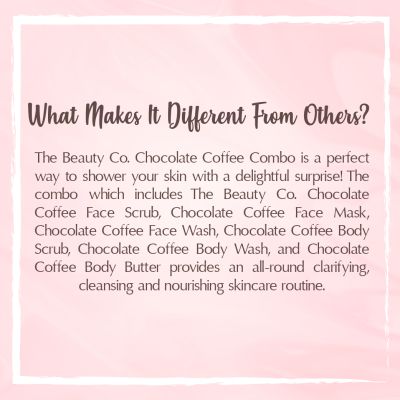 The Beauty Co.: Chocolate Coffee Combo - 6pcs