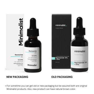Minimalist: 10% Niacinamide Face Serum with Zinc - 30ml