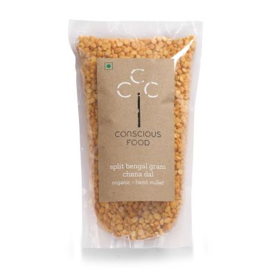 Conscious Food: Split Bengal Gram (Chana Dal) 500g
