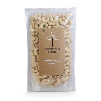 Conscious Food: Organic Cashew Nuts 250g
