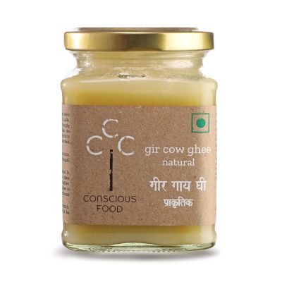 Conscious Food: Gir Cow Ghee 200g