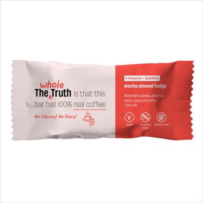 The Whole Truth: Energy Bars - Mocha Almond Fudge - Pack of 6 (6 x 40gm)