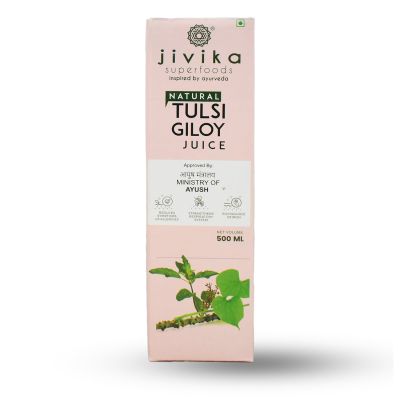 jivika naturals: Tulsi Giloy Juice - 500ml