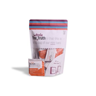 The Whole Truth: Minis Protein Bar - Peanut Cocoa - Pack of 8 - 8 x 27g