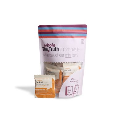 The Whole Truth: Mini Protein Bars - Peanut Butter - Pack of 8-8 x 27g