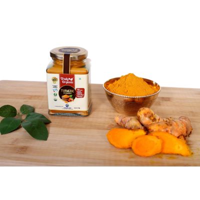 Truly Organic : Organic Turmeric - 50 gm (Pack of 2)