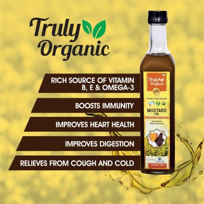 Truly Organic : Organic Mustard oil - 500 ml
