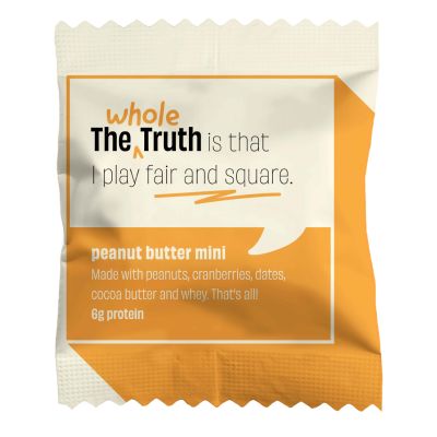 The Whole Truth: Mini Protein Bars - Peanut Butter - Pack of 8-8 x 27g