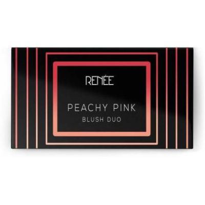 Renee Cosmetics: Peachy Pink Blush Duo - 8gm