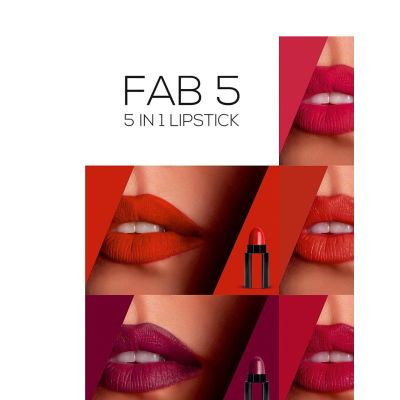 Renee Cosmetics: Fab 5-In-1 Lipstick - 7.5gm