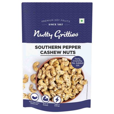 Nutty Gritties: Southern Pepper Cashew Nuts Snack - 100g