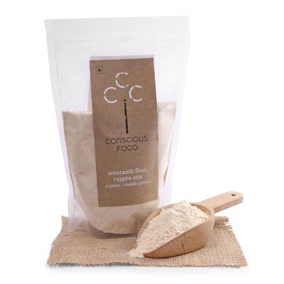 Conscious Food: Amaranth Flour (Rajgira Atta) 500g