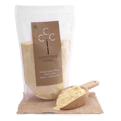 Conscious Food: Bengal Gram Flour (Chana Atta) 500g
