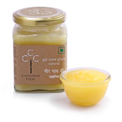 Conscious Food: Gir Cow Ghee 200g