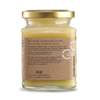 Conscious Food: Gir Cow Ghee 200g