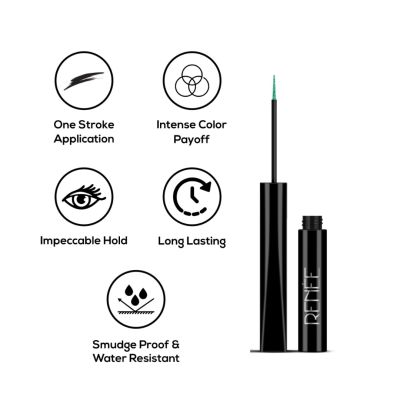 Renee Cosmetics: Extreme Stay Liquid Eyeliner - Metallic Emerald - 4.5ml