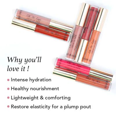 RAS Luxury Oils: Oh-So-Luxe Tinted Liquid Lip Balm in  Rosy Nude I am Kind
