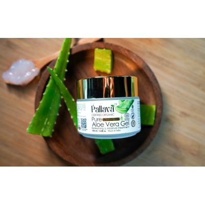 Pallava Organics: Pure Aloe Vera Gel - 100 ml