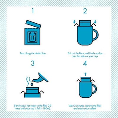 Blue Tokai: Blue Tokai Coffee Easy Pour Brew Bags - Nachammai Estate (Light Roast) - 55 gm (Pack of 5)