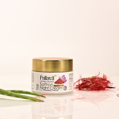 Pallava Organics: Saffron Night Cream - 50gm
