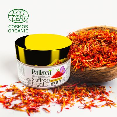 Pallava Organics: Saffron Night Cream - 50gm