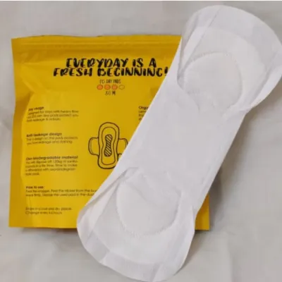 Lemme be: Sanitary Day Pads (Box of 10), 100% Cotton Certified