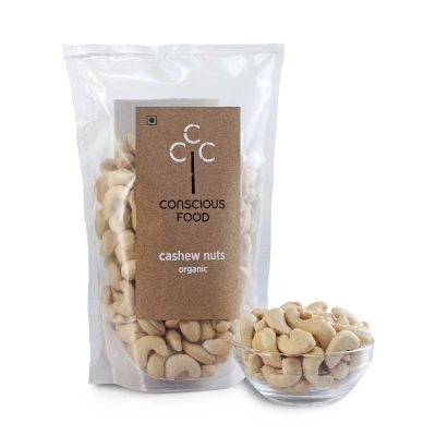 Conscious Food: Organic Cashew Nuts 250g