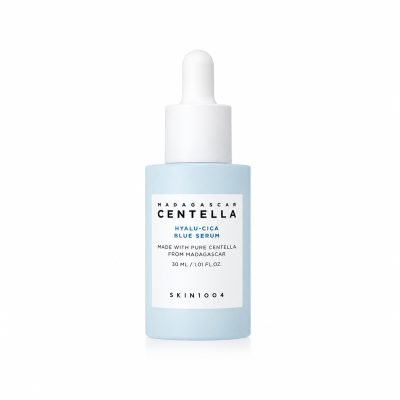 SKIN1004: Madagascar Centella Hyalu-Cica Blue Serum  | Calming Care | Sensitive Skin | Hydrating | Glow Boost | 30ml