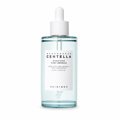 SKIN1004: Madagascar Centella Hyalu-Cica First Ampoule  | Calming Care | Sensitive Skin | Hydrating | Glow Boost | 100ml