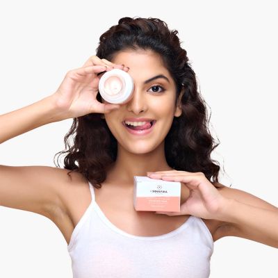 Be Soulfull: Brighten Up The Day Hydrating Mask With Rosehip Oil & Seaweed Algae - 50gm