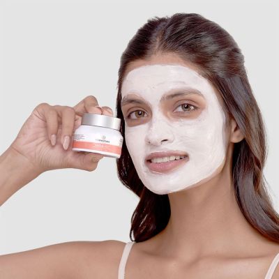 Be Soulfull: Brighten Up The Day Hydrating Mask With Rosehip Oil & Seaweed Algae - 50gm