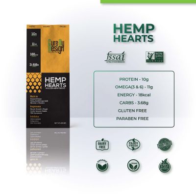 Cure By Design: Hemp Hearts - 200 gm