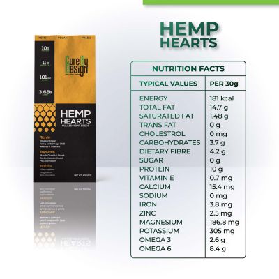 Cure By Design: Hemp Hearts - 200 gm
