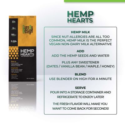 Cure By Design: Hemp Hearts - 200 gm