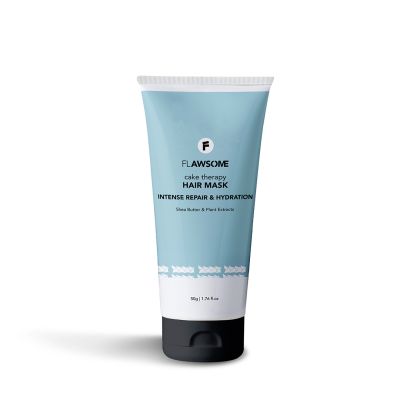 Flawsome: Cake Therapy Intense Repair & Hydration Hair Mask - 50gm