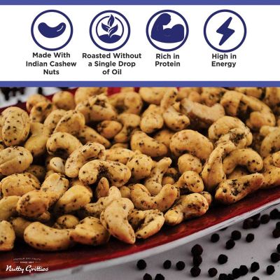 Nutty Gritties: Southern Pepper Cashew Nuts Snack - 100g
