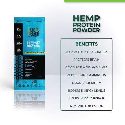 Cure By Design: Hemp Protein - 25 g