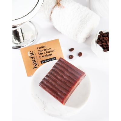 Kaefie: Coffee Mocha - Scrub Soap - 100gm