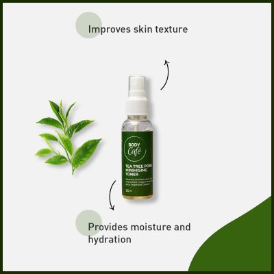 Bodycafe: Tea Tree pore minimising Face Toner - 50ml