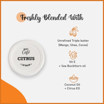 Bodycafe: Citrus Lip Balm - 10gm