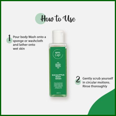 Bodycafe: Eucalyptus Body Wash - 200ml