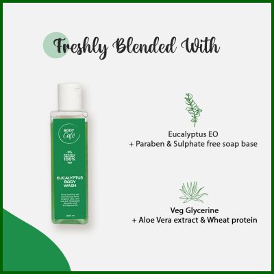 Bodycafe: Eucalyptus Body Wash - 200ml