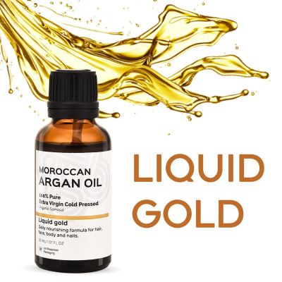 Teal and Terra: Moroccan Argan Oil (Cold Pressed) - 30ml